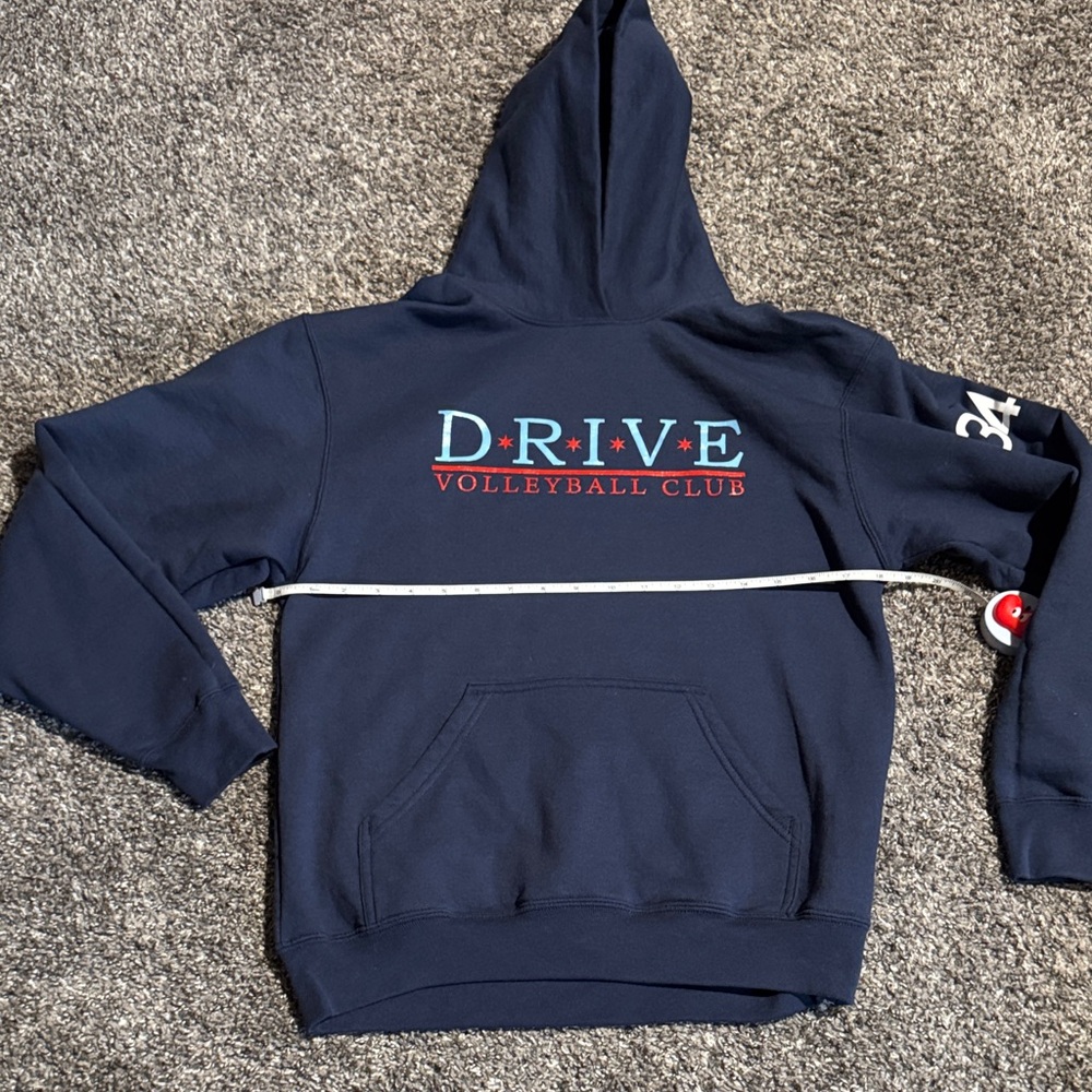 Port and Company Navy DRIVE Volleyball Club Blue Hoodie